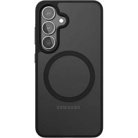 Чехол защитный VLP Haze Case для Samsung S25 Plus (Black)
